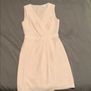 Blush crepe club monaco dress